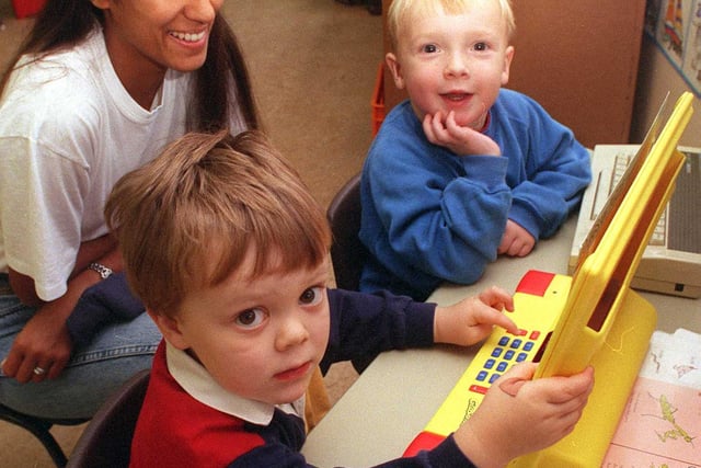 Information Technology play at the YMCA Nursey, Sheffield back in 1997