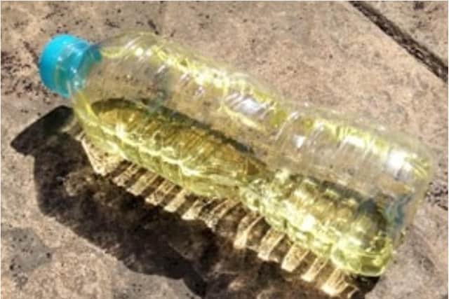 Bottles of urine are being dumped across Britain because public toilets are shut.