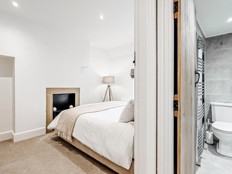 A double bedroom with en suite facility.