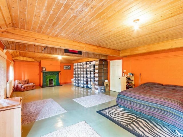 Versatile space on the second floor of the house.