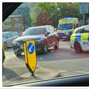 Emergency services were called to Doncaster city centre shortly after 6pm.