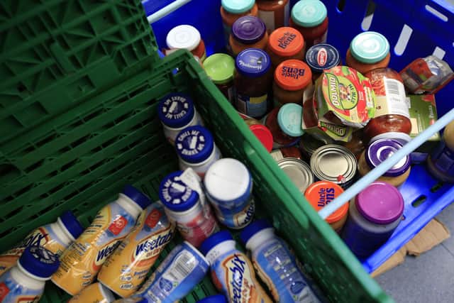 The Trussell Trust has seen a dramatic increase in the number of emergency food parcels handed out