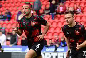Richard Wood, Owen Bailey and their Rovers colleagues are heading back for pre-season training on Monday. Picture: Andrew Roe/AHPIX LTD.