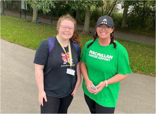 Staff at One Call walked the equivalent of Doncaster to Germany in aid of Macmillan.