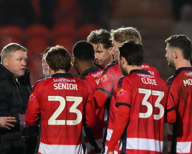 Grant McCann is bidding to become the first Doncaster Rovers manager to win in Rotherham since Billy Bremner, more than 40 years ago. (Photo:Howard Roe/AHPIX LTD)