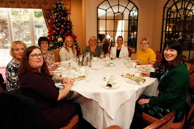 Long-serving colleagues had a lovely afternoon celebrating their milestones.