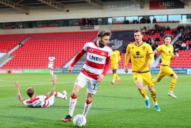 Former Doncaster Rovers striker Alfie May.