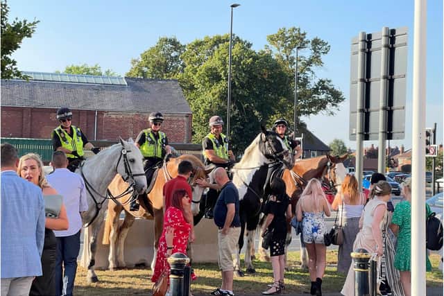 Police say this year's St Leger passed off without incident.