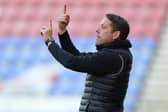 Wigan Athletic boss Leam Richardson. Photo by Lewis Storey/Getty Images