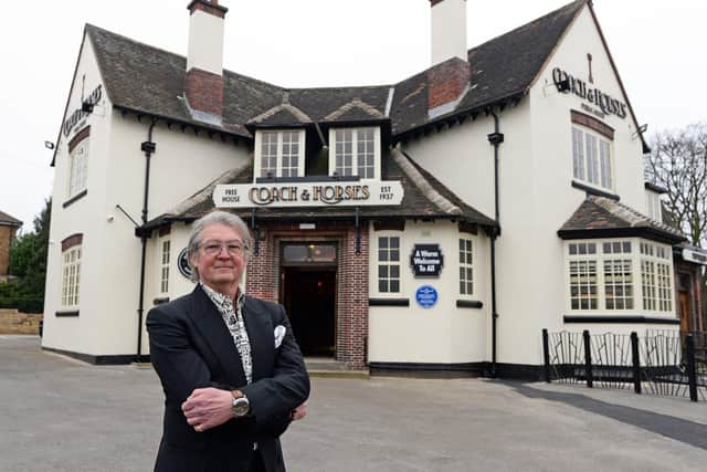 Gordon Jones, pictured at the Coach and Horses, Barnburgh. Picture: NDFP-02-03-21 CoachHorses 2-NMSY