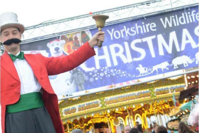 The Yorkshire Wildlife Park is hosting a Christmas fair this weekend.