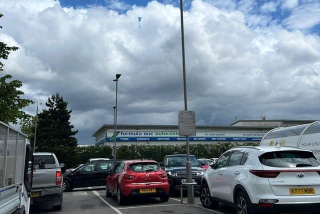 Traffic at M&S