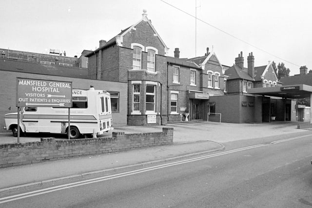 Mansfield General Hospital as it looked in 1980 - do you remember it like this?