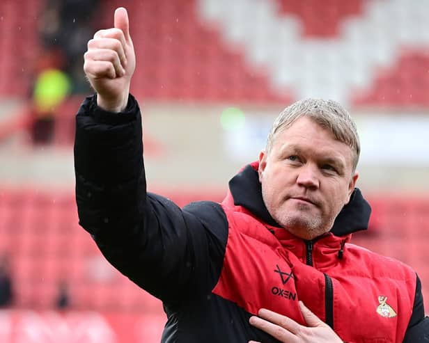 Doncaster Rovers manager Grant McCann. Picture:Andrew Roe/AHPIX LTD.
