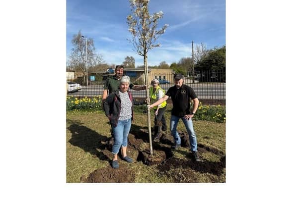 Maltby CIC tree planting.