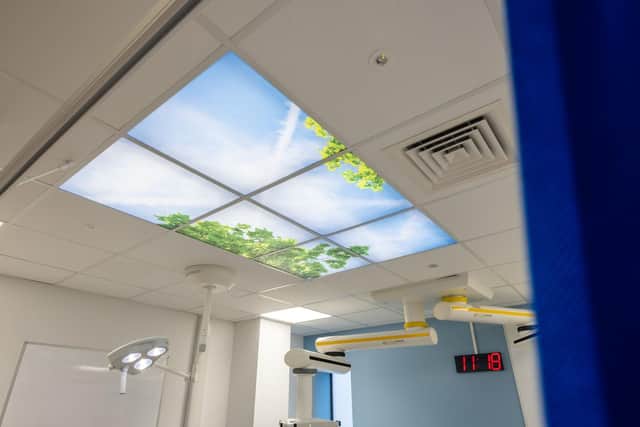 New facilities at Bassetlaw Hospital.