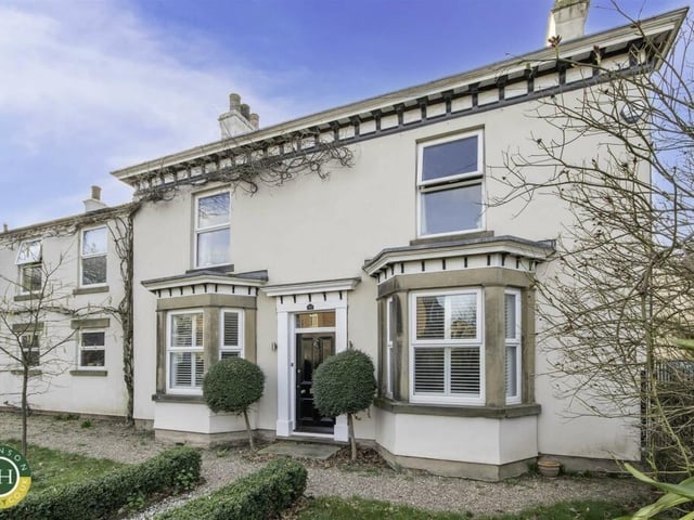 The attractive frontage of the Hatfield property for sale.