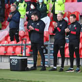 Gary McSheffrey and his backroom team.