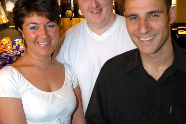 From left Gaynor Naylor, Steve Turner and Matt Cutts at the Highcliffe Hotel, Greystones.