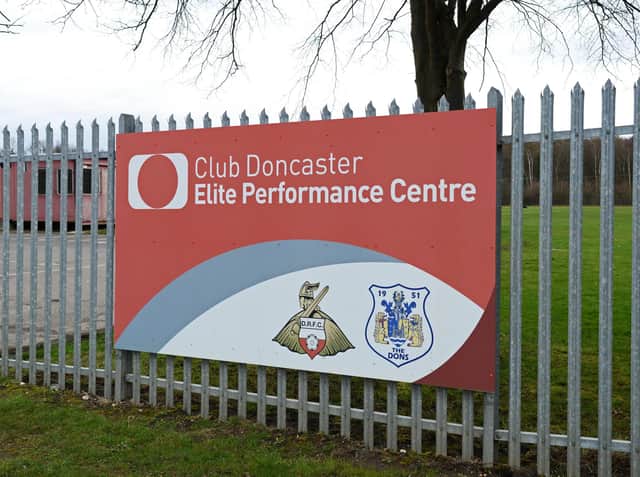 Doncaster Rovers training ground at Cantley Park