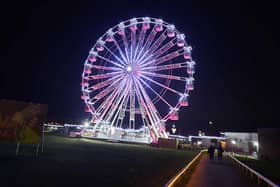 The big wheel at Yorkshire Wildlife Park has been dismantled.
