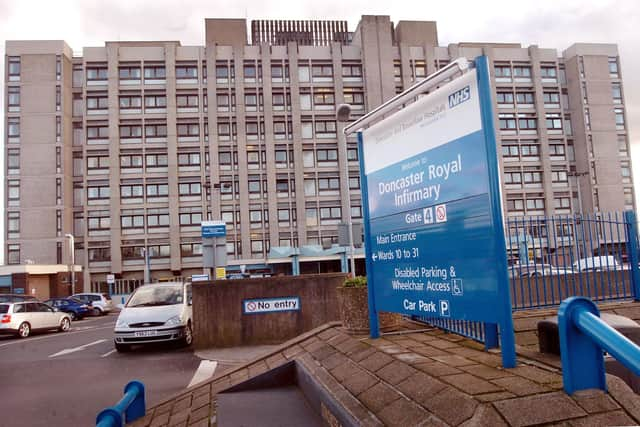 Doncaster Royal Infirmary. DRI. (Picture: CHRIS BULL HospitalD3707CB)