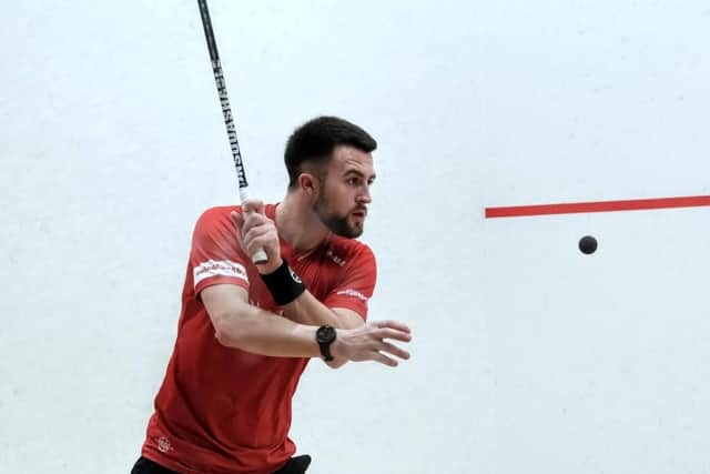 Hallamshire's no.1 Nick Wall. Credit: PSA