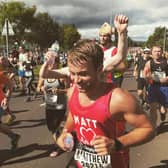 Matthew Vickers is running the virtual London Marathon in Doncaster on Sunday October 3.