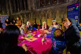 Free Crafting Activities with Karen Hall, Photograph by Rasha Kotaiche