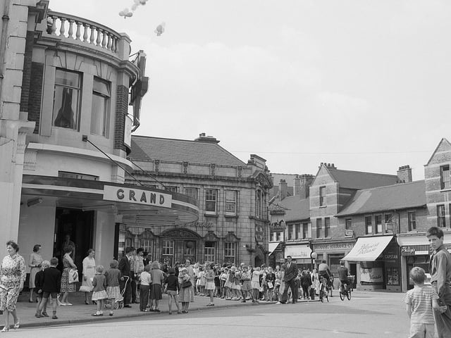 Mansfield's The Grand Cinema, Leeming Street, pictured here in 1963.
It eventually became the ABC cinema.