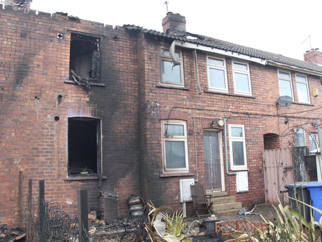 Houses were also burned in Kiveton Park, Rotherham, and ‘a number of homes’ on Moorland Avenue Barnsley.