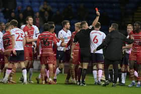 Rovers and Bolton have both been charged over this melee during last week's game