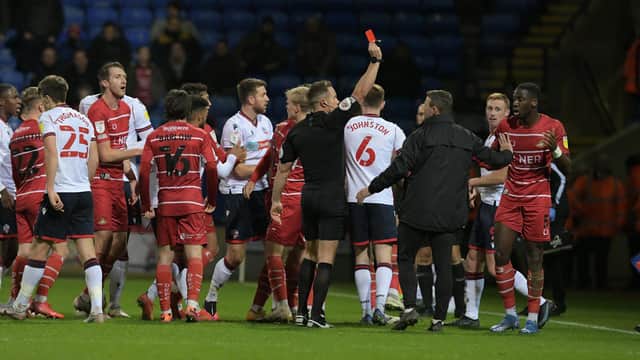 Rovers and Bolton have both been charged over this melee during last week's game