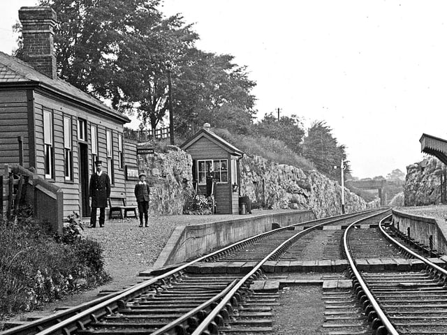 An old view of Sprotbrough Railway Station