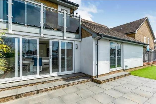 This house in Port Solent is on the market for £900,000.