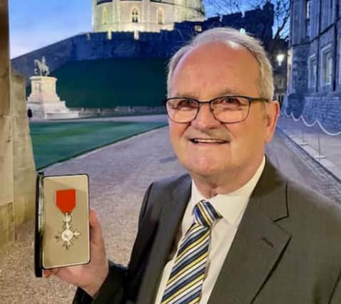 Former town Ward Councillor John McHale was awarded the MBE.