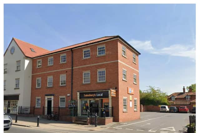 Police are probing the incident at the Sainsbury's Local branch in Bawtry.