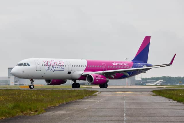 Doncaster Sheffield Airport
Wizz Air first flight to Faro, Portugal from Doncaster Sheffield Airport - Pix: Shaun Flannery/shaunflanneryphotography.com