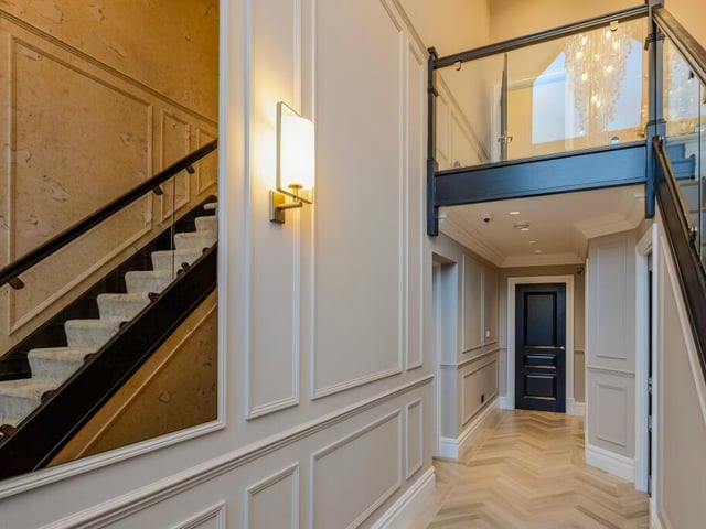 A bright and inviting entrance hallway.