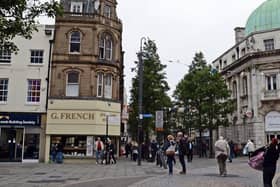 Doncaster town centre.