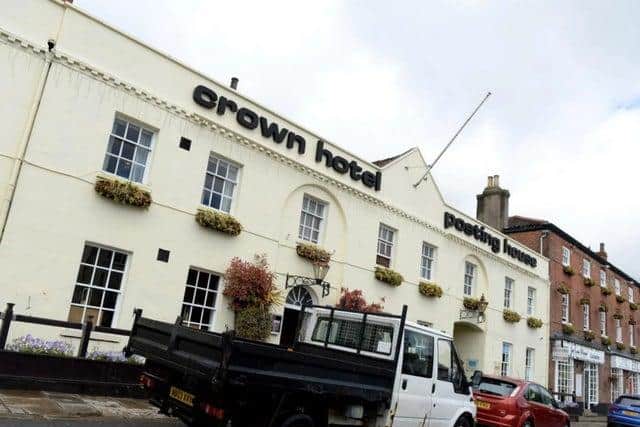 The Crown Hotel at Bawtry.