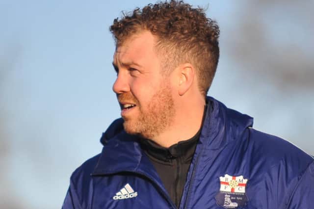 Rossington Main manager Ben Hunter
