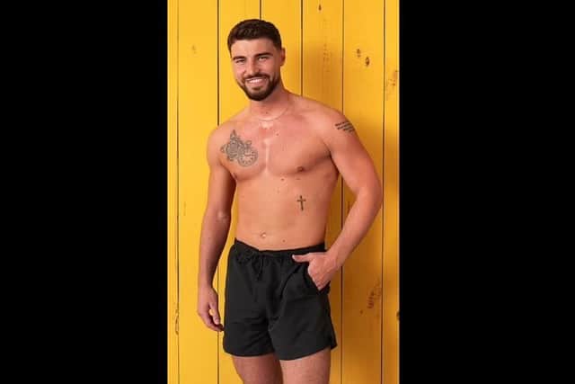 Doncaster Love Island star Trey Norman. (Photo: ITV).