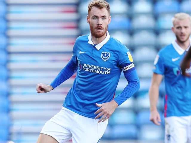 While there have been some concerns surrounding the engine room, the skipper is the established member of Pompey's starting XI.