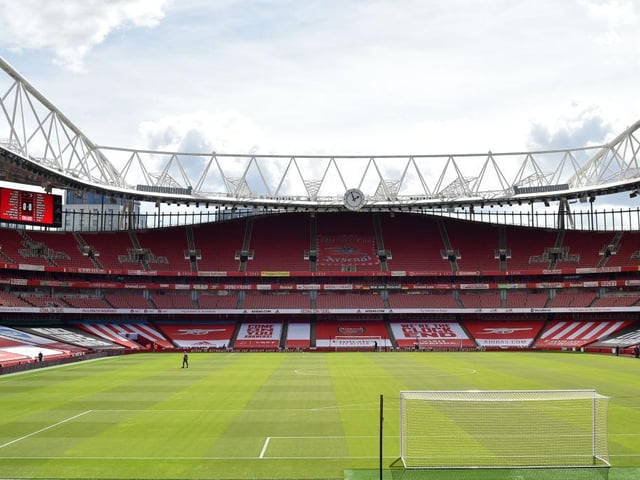Annual matchday income/gate receipts - £96.2m