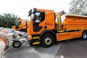 One of the National Highways gritters