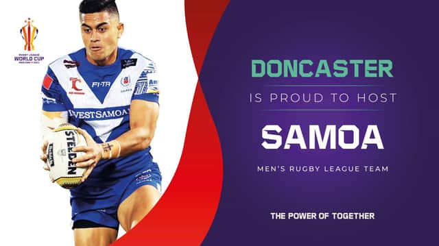 Doncaster will host Samoa at the 2021 Rugby League World Cup