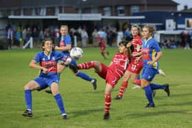 Nadia Khan scored in the win over Peterborough. Photo: Julian Barker