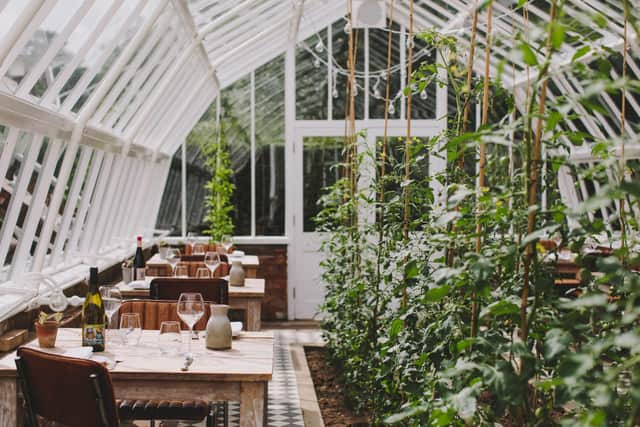 You can dine in a romantic greenhouse setting in Smoke. Image: Fjona Hill