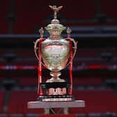 The Challenge Cup trophy. Photo by Naomi Baker/Getty Images